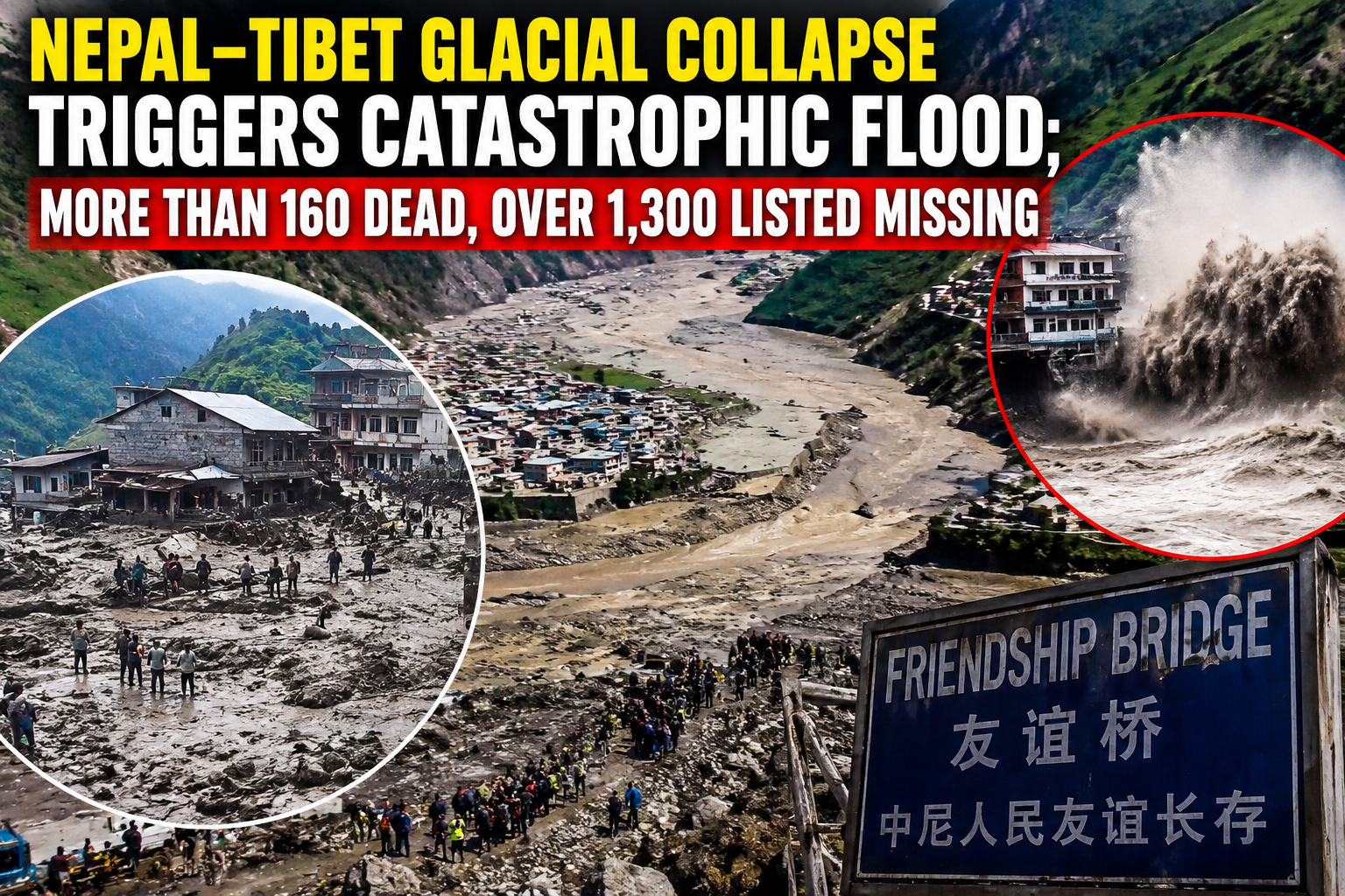 Nepal–Tibet Glacial Collapse