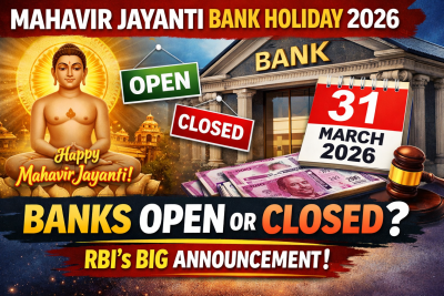 Mahavir Jayanti Bank Holiday 2026