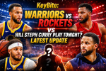 Warriors vs Rockets – Will Steph Curry Play Tonight? Latest Update