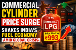 Commercial Cylinder Price Surge Shakes India’s Fuel Economy Amid Global Crisis