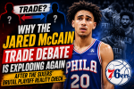 Why the Jared McCain Trade Debate Is Exploding Again After the Sixers’ Brutal Playoff Reality Check