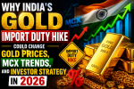 Why India’s Gold Import Duty Hike Could Change Gold Prices, MCX Trends, and Investor Strategy in 2026