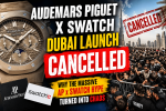 ap x swatch Dubai Launch Cancelled: Why the Massive AP x Swatch Hype Turned Into Chaos