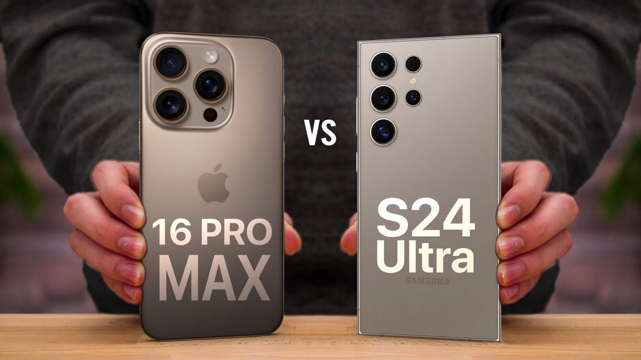  iPhone 16 Pro Max vs. Galaxy S24 Ultra